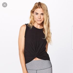 ISO Black and White Crescent tank/tee